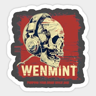 Wenmint Pumping your bags Sticker